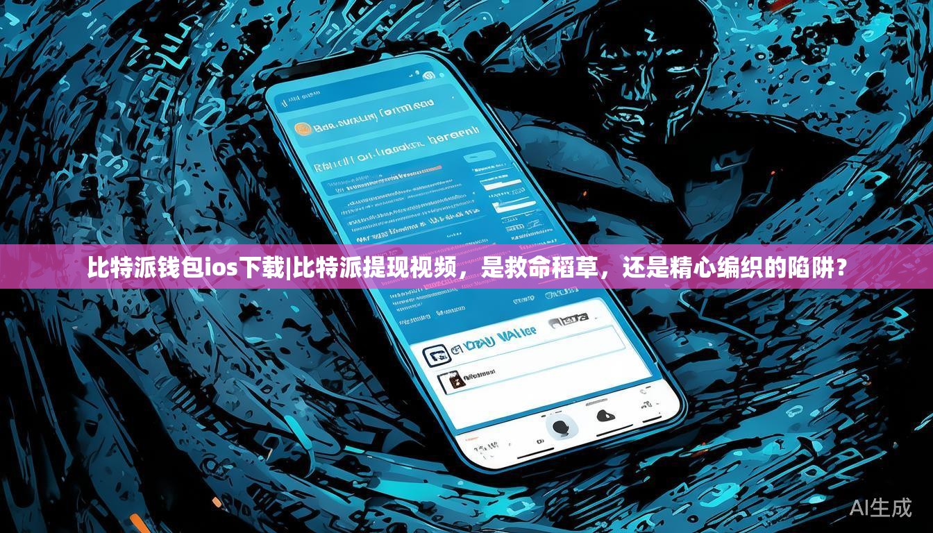 比特派钱包ios下载|比特派提现视频，是救命稻草，还是精心编织的陷阱？