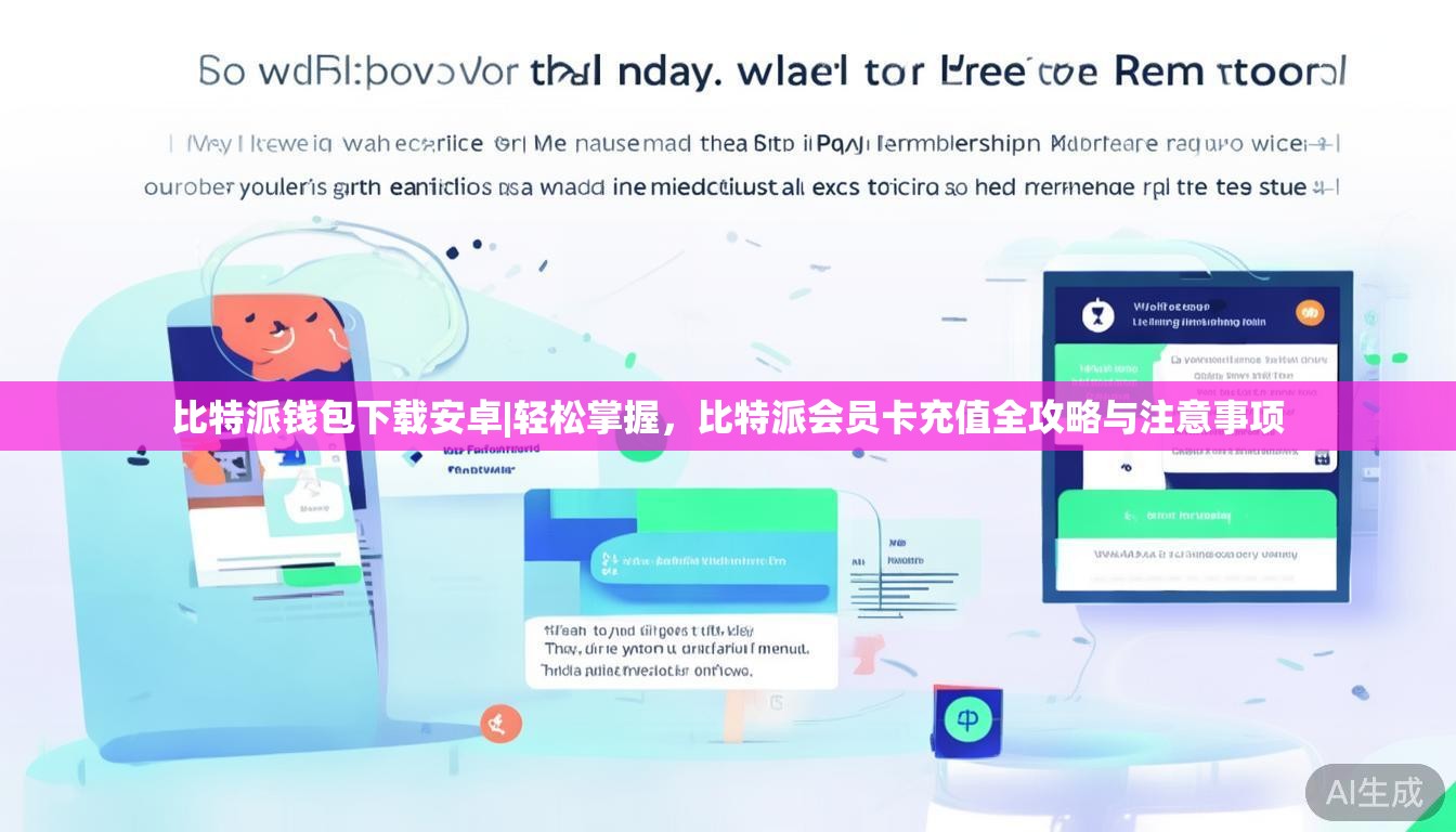 比特派钱包下载安卓|轻松掌握，比特派会员卡充值全攻略与注意事项