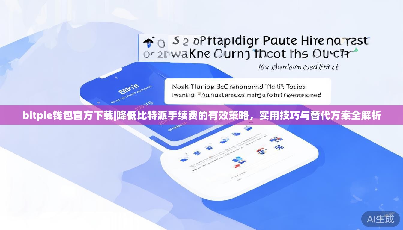 bitpie钱包官方下载|降低比特派手续费的有效策略，实用技巧与替代方案全解析