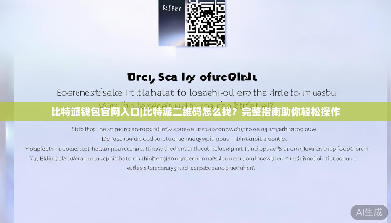 比特派钱包官网入口|比特派二维码怎么找?完整指南助你轻松操作