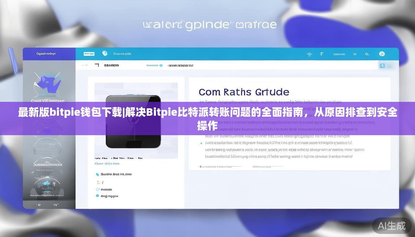 最新版bitpie钱包下载|解决Bitpie比特派转账问题的全面指南,从原因排查到安全操作