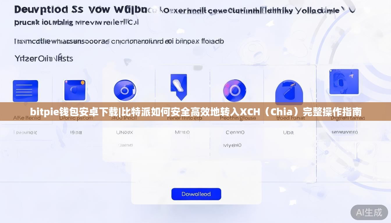 bitpie钱包安卓下载|比特派如何安全高效地转入XCH（Chia）完整操作指南
