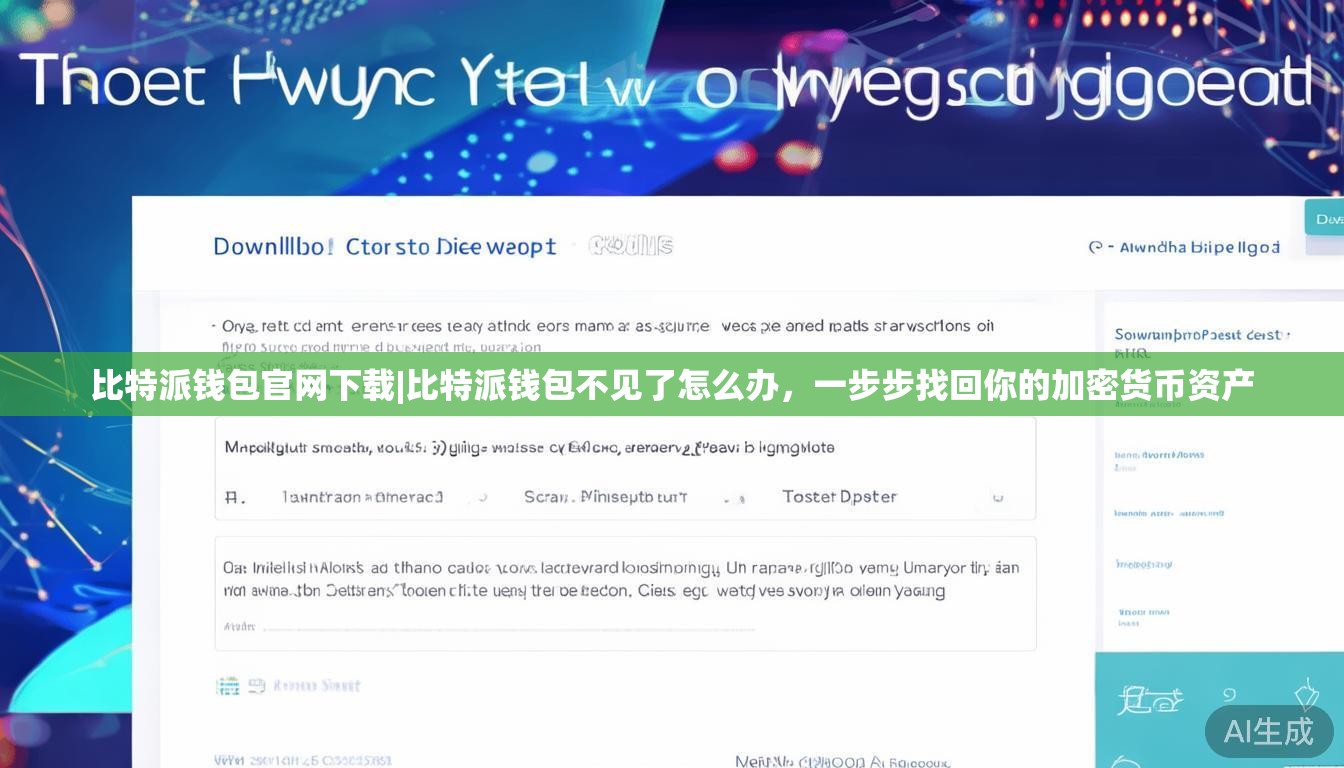 比特派钱包官网下载|比特派钱包不见了怎么办,一步步找回你的加密货币资产