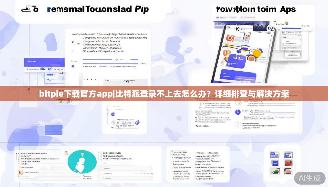 bitpie下载官方app|比特派登录不上去怎么办?详细排查与解决方案