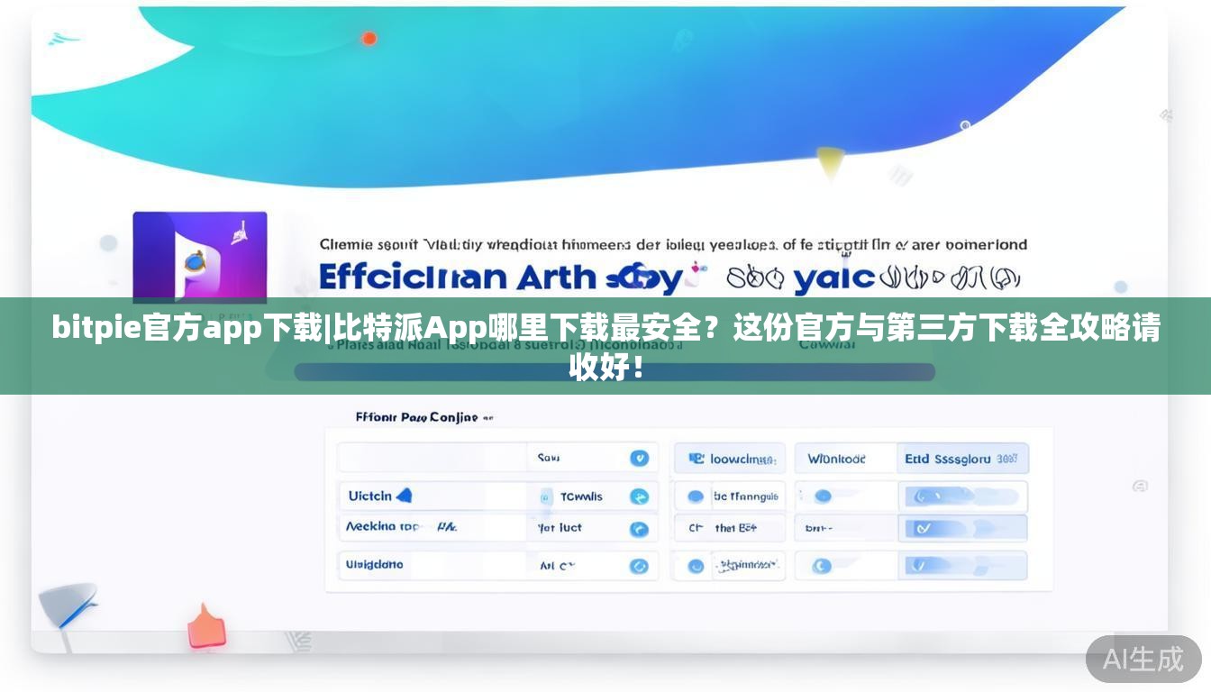 bitpie官方app下载|比特派App哪里下载最安全?这份官方与第三方下载全攻略请收好!