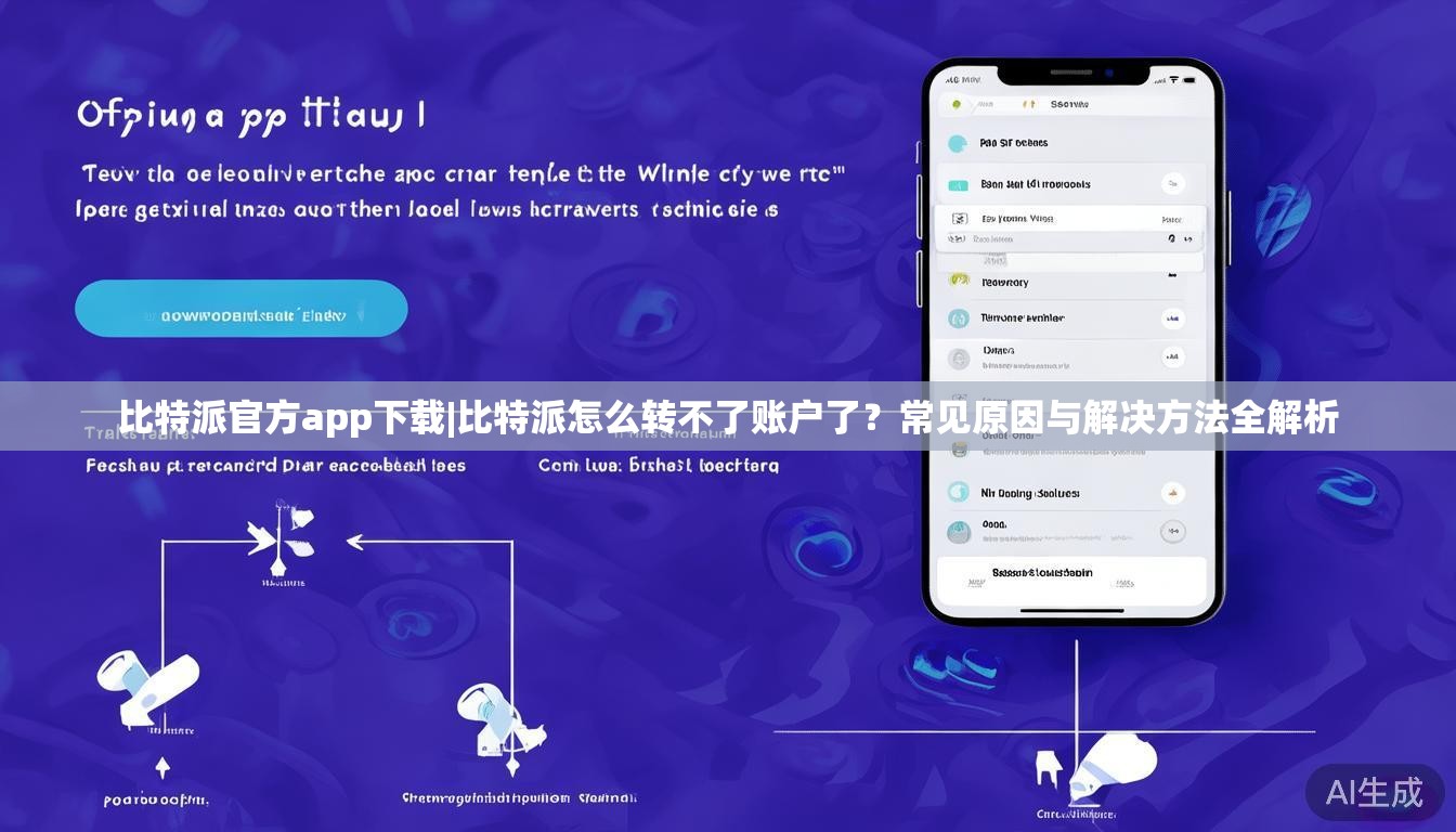 比特派官方app下载|比特派怎么转不了账户了?常见原因与解决方法全解析