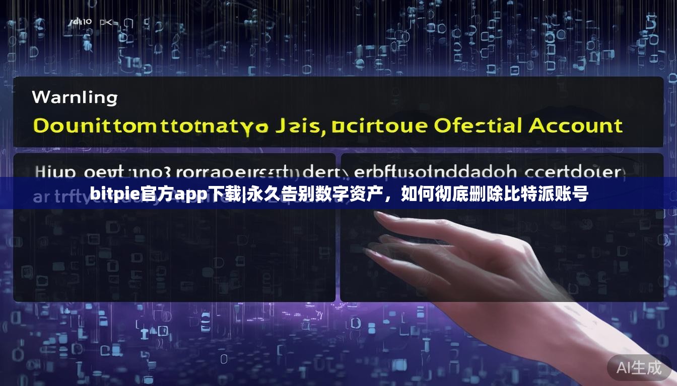 bitpie官方app下载|永久告别数字资产,如何彻底删除比特派账号
