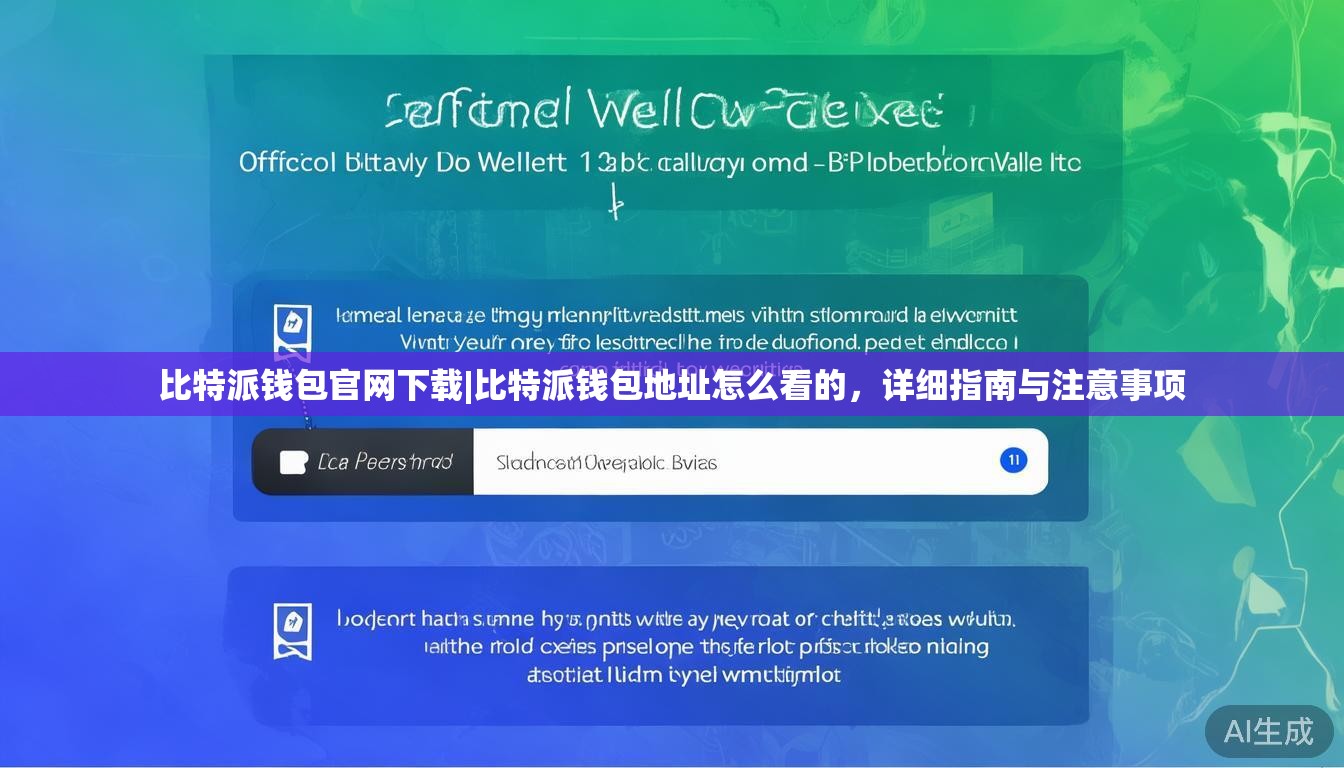 比特派钱包官网下载|比特派钱包地址怎么看的,详细指南与注意事项