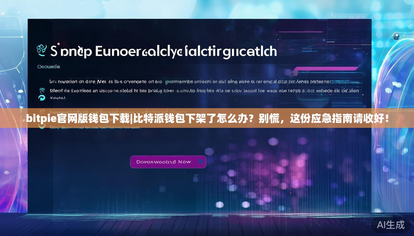 bitpie官网版钱包下载|比特派钱包下架了怎么办?别慌,这份应急指南请收好!