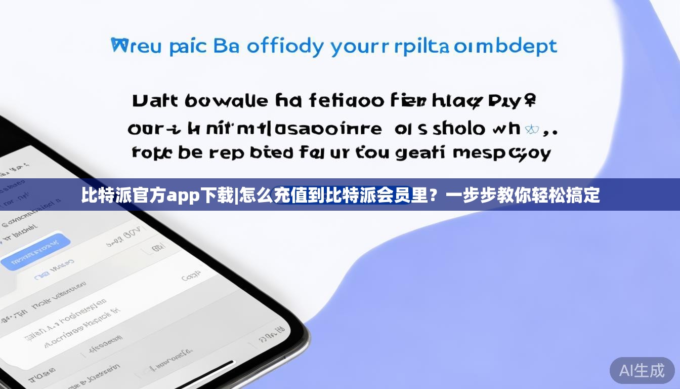 比特派官方app下载|怎么充值到比特派会员里？一步步教你轻松搞定