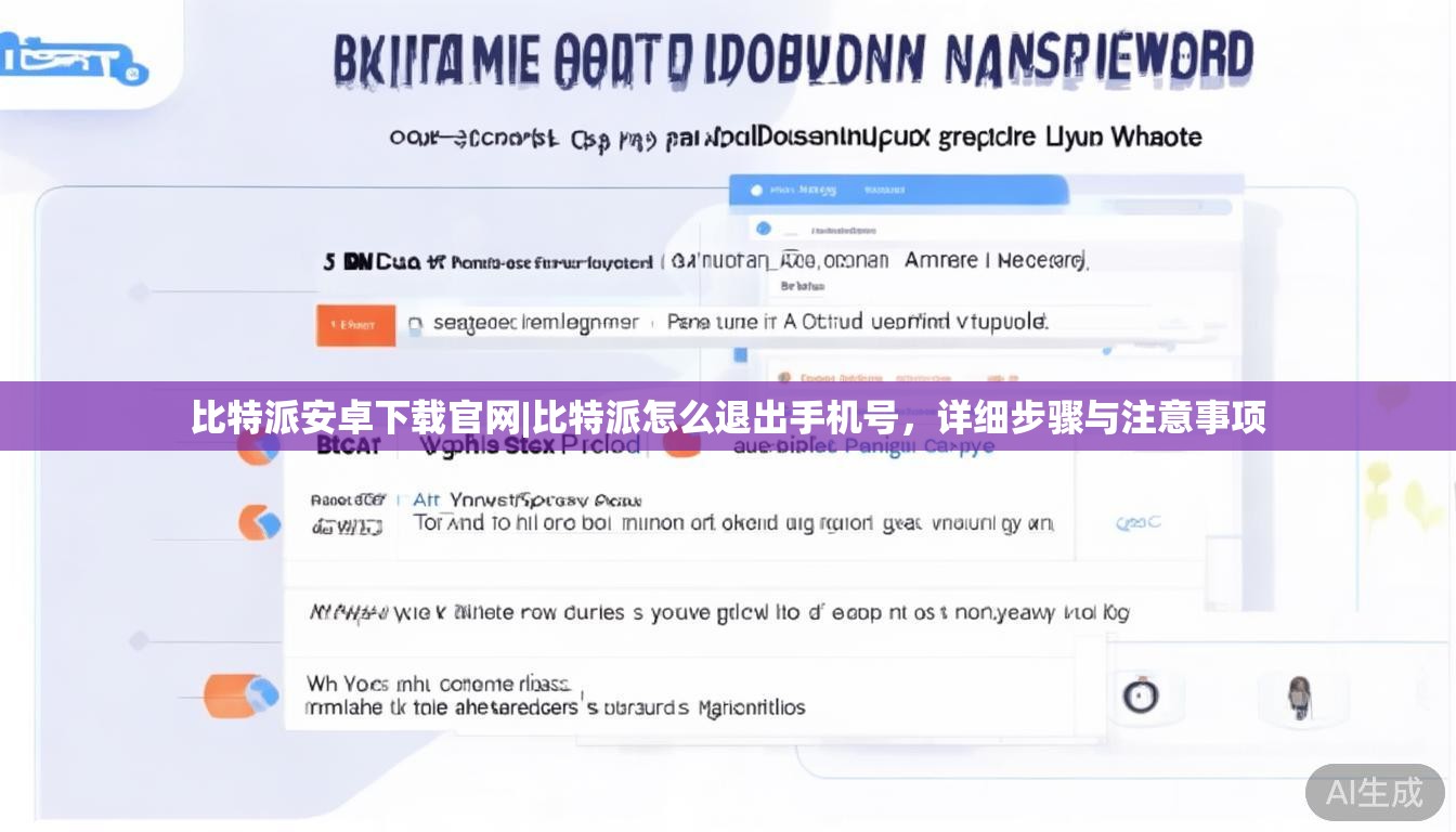 比特派安卓下载官网|比特派怎么退出手机号,详细步骤与注意事项