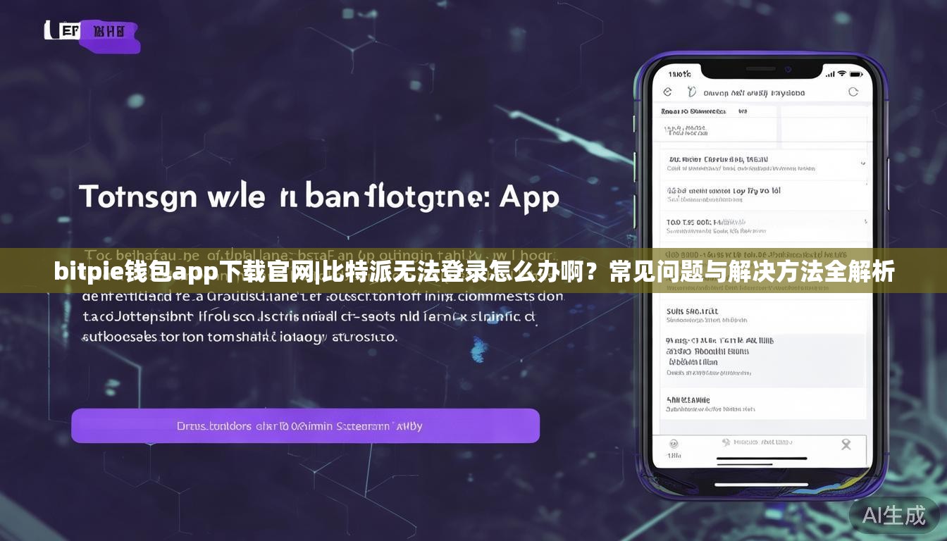 bitpie钱包app下载官网|比特派无法登录怎么办啊？常见问题与解决方法全解析