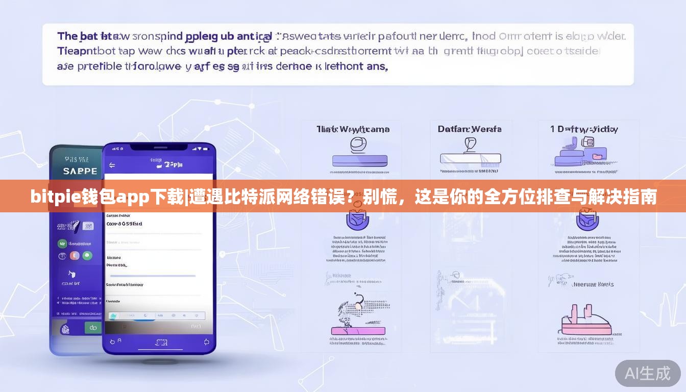 bitpie钱包app下载|遭遇比特派网络错误?别慌,这是你的全方位排查与解决指南