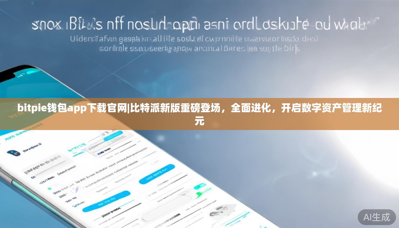 bitpie钱包app下载官网|比特派新版重磅登场，全面进化，开启数字资产管理新纪元