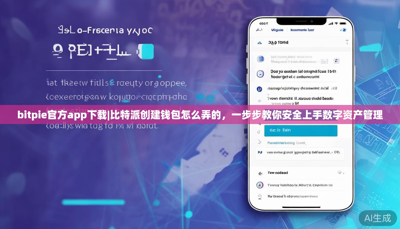 bitpie官方app下载|比特派创建钱包怎么弄的，一步步教你安全上手数字资产管理