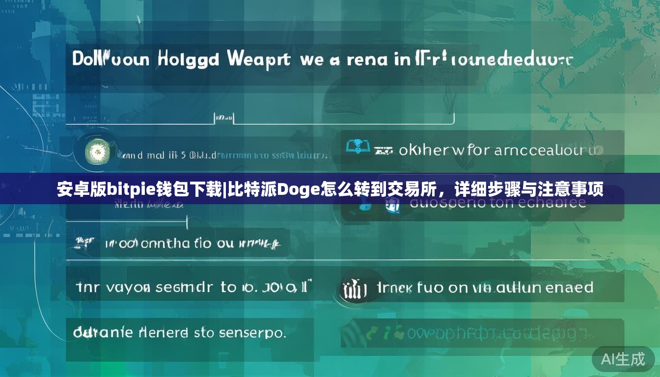 安卓版bitpie钱包下载|比特派Doge怎么转到交易所,详细步骤与注意事项