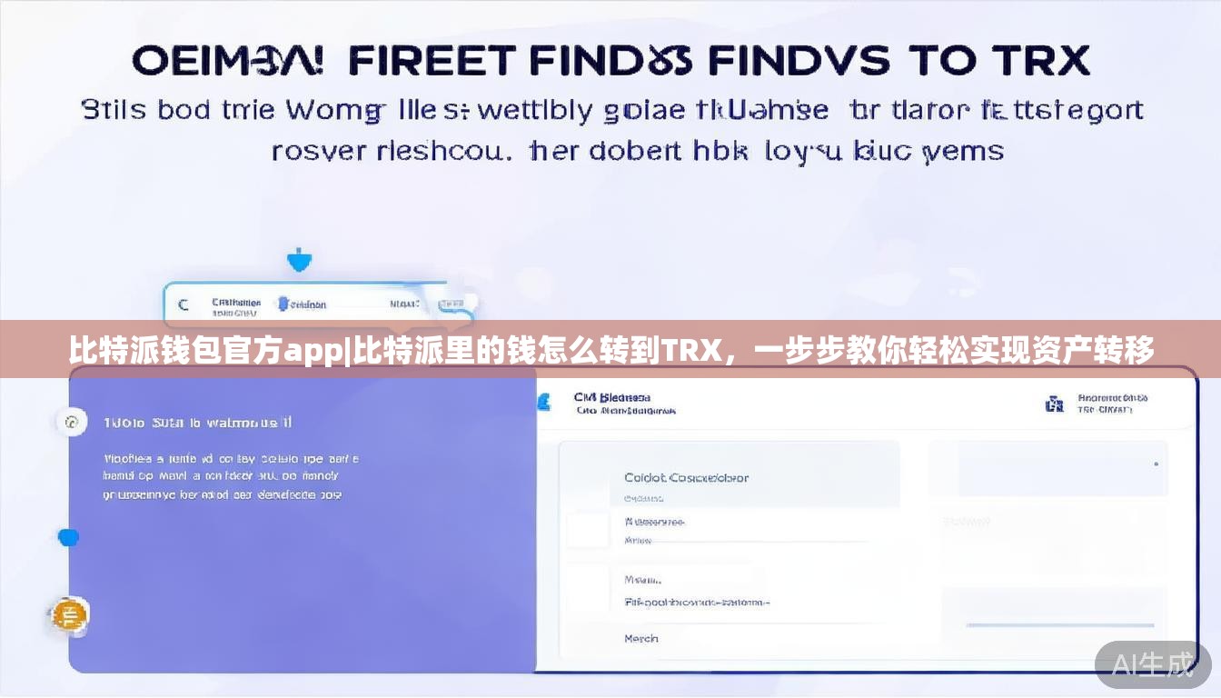 比特派钱包官方app|比特派里的钱怎么转到TRX，一步步教你轻松实现资产转移