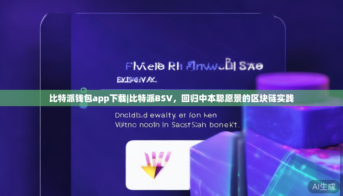 比特派钱包app下载|比特派BSV,回归中本聪愿景的区块链实践