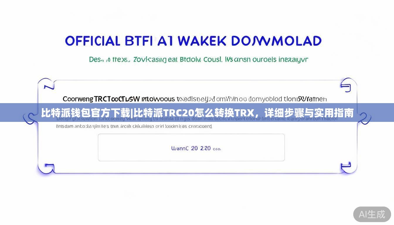 比特派钱包官方下载|比特派TRC20怎么转换TRX,详细步骤与实用指南