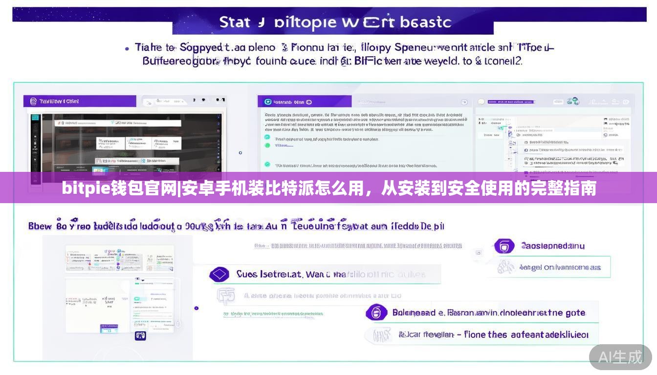 bitpie钱包官网|安卓手机装比特派怎么用，从安装到安全使用的完整指南