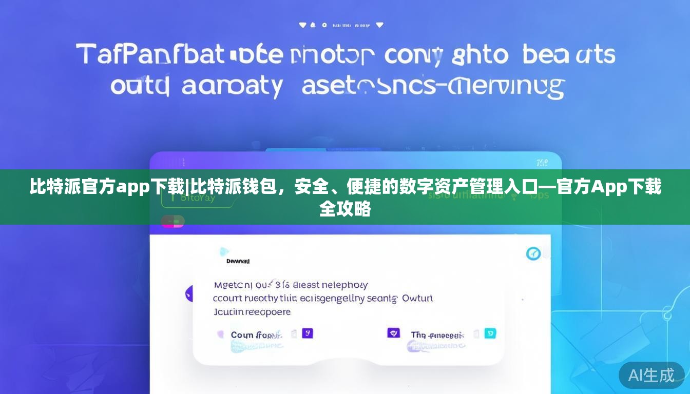 比特派官方app下载|比特派钱包,安全、便捷的数字资产管理入口—官方App下载全攻略