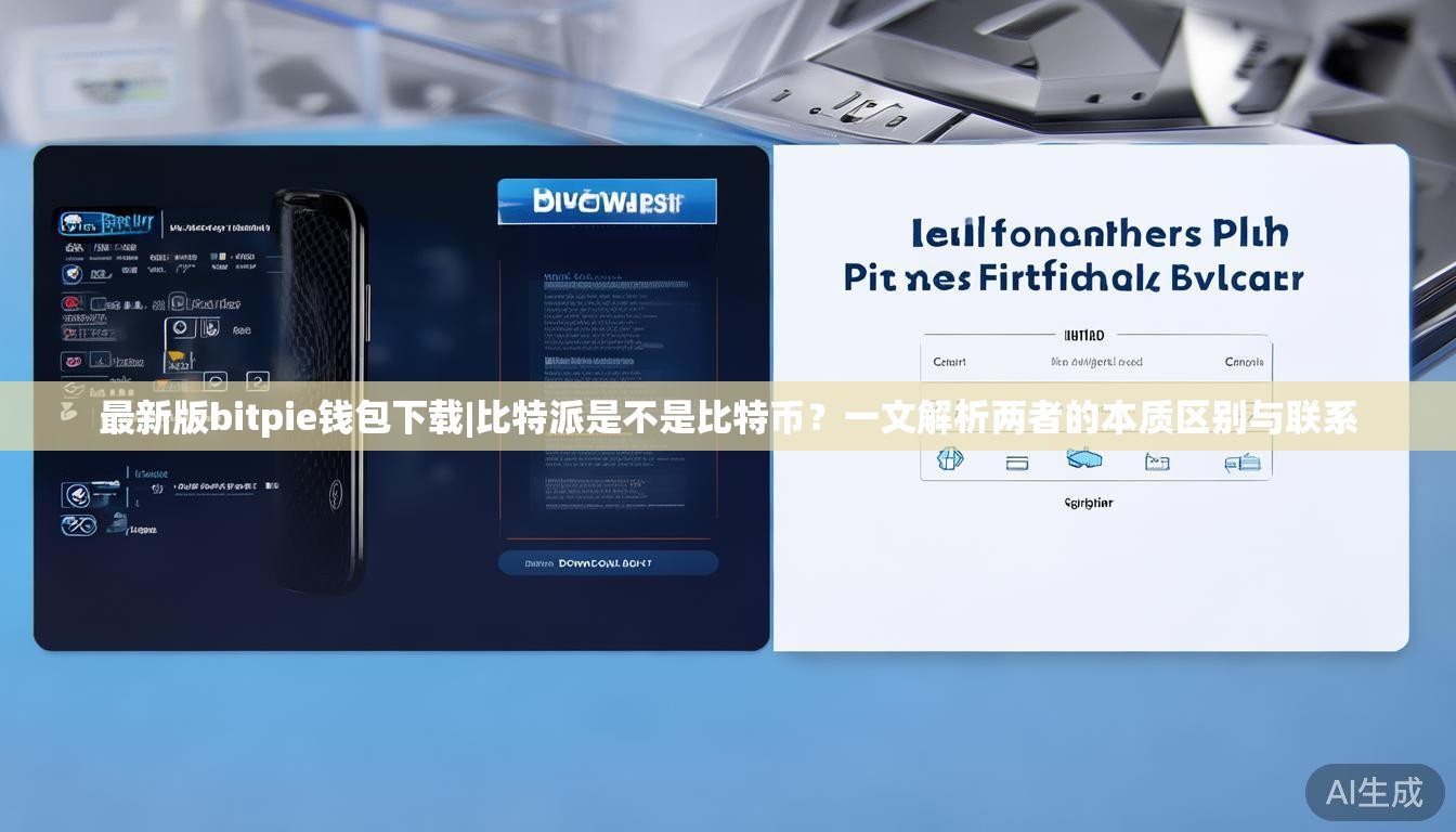 最新版bitpie钱包下载|比特派是不是比特币?一文解析两者的本质区别与联系
