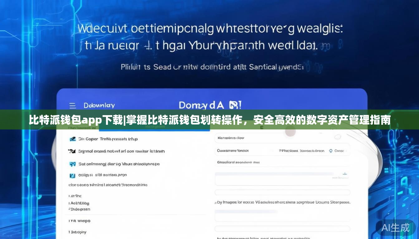 比特派钱包app下载|掌握比特派钱包划转操作,安全高效的数字资产管理指南