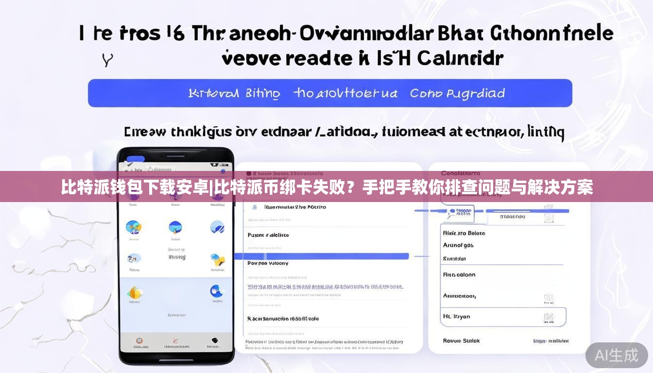 比特派钱包下载安卓|比特派币绑卡失败?手把手教你排查问题与解决方案