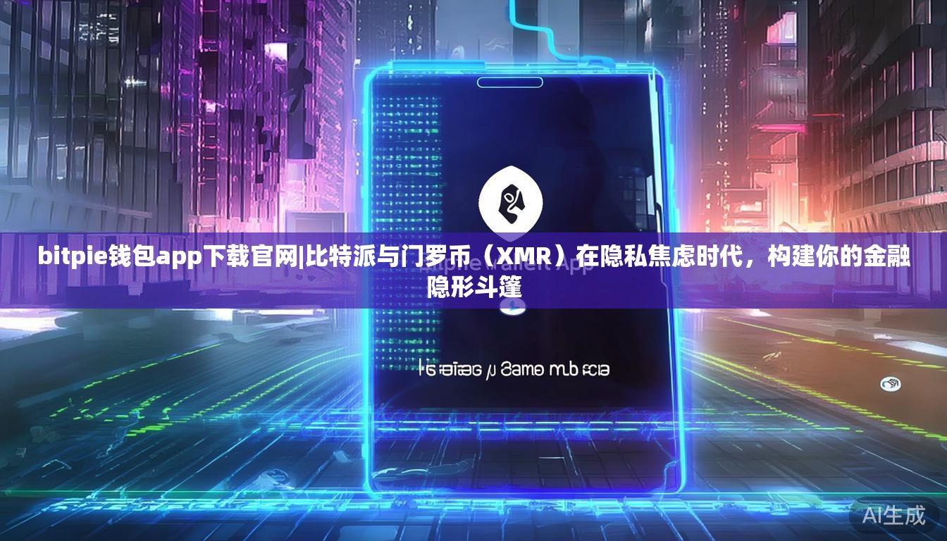 bitpie钱包app下载官网|比特派与门罗币(XMR)在隐私焦虑时代,构建你的金融隐形斗篷