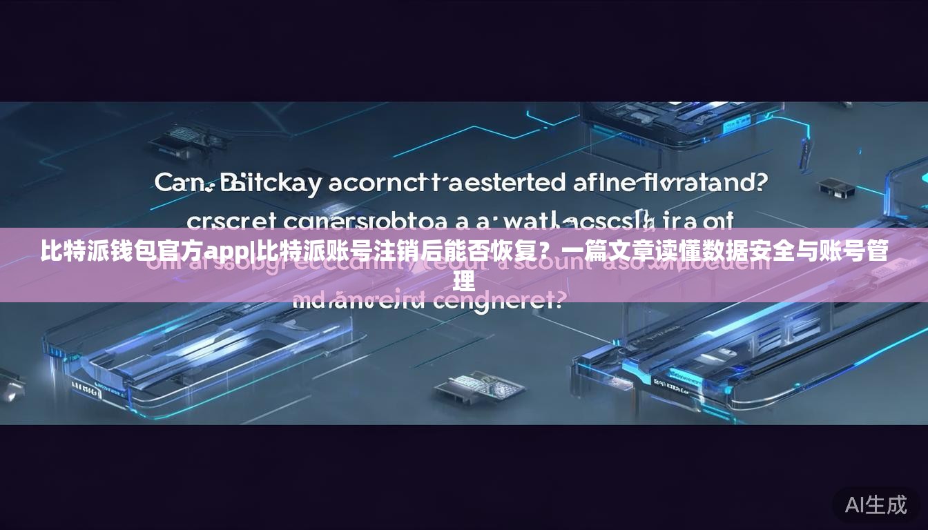 比特派钱包官方app|比特派账号注销后能否恢复?一篇文章读懂数据安全与账号管理