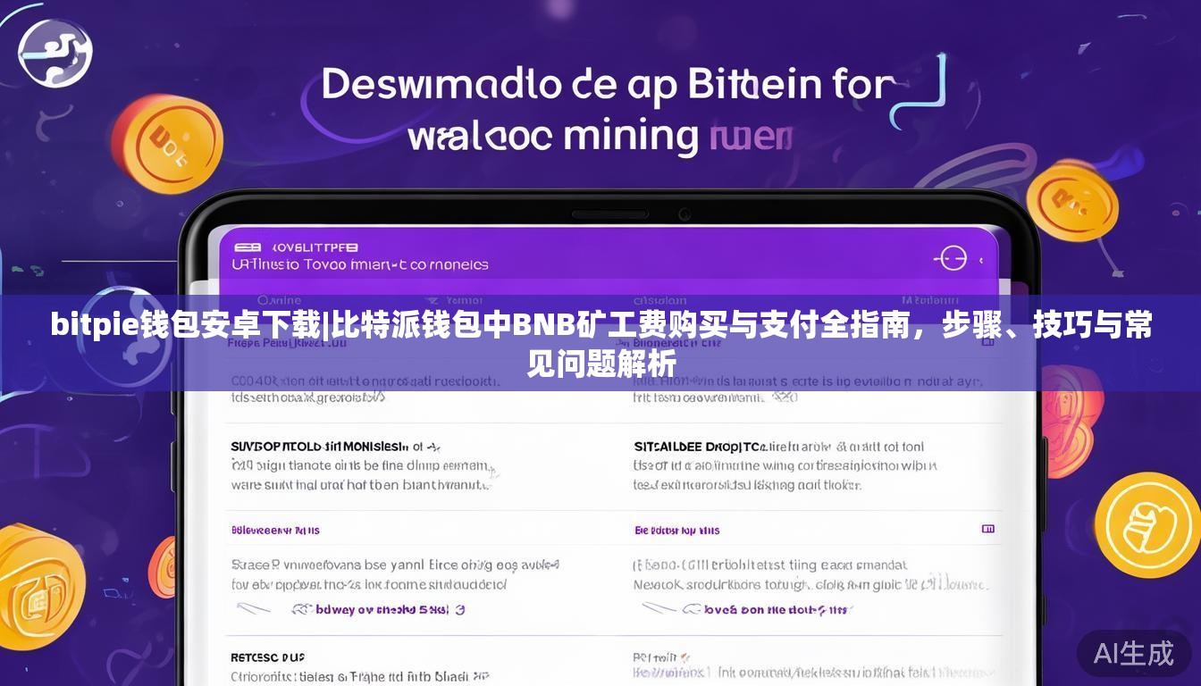 bitpie钱包安卓下载|比特派钱包中BNB矿工费购买与支付全指南,步骤、技巧与常见问题解析