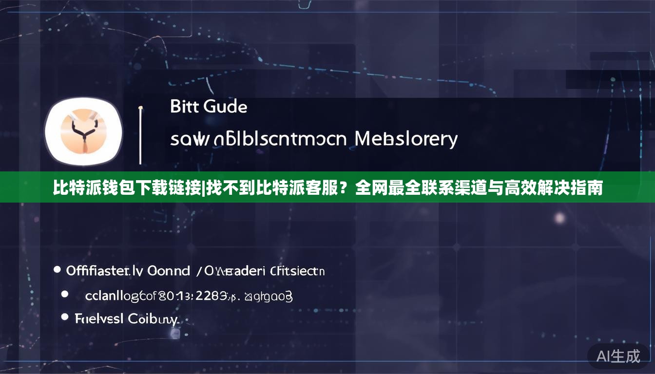 比特派钱包下载链接|找不到比特派客服?全网最全联系渠道与高效解决指南