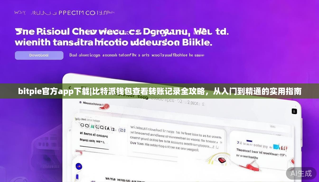 bitpie官方app下载|比特派钱包查看转账记录全攻略，从入门到精通的实用指南