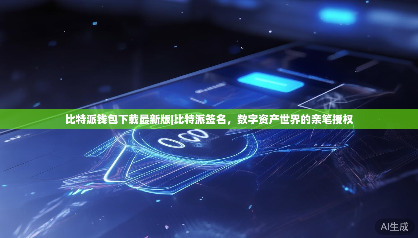 比特派钱包下载最新版|比特派签名,数字资产世界的亲笔授权